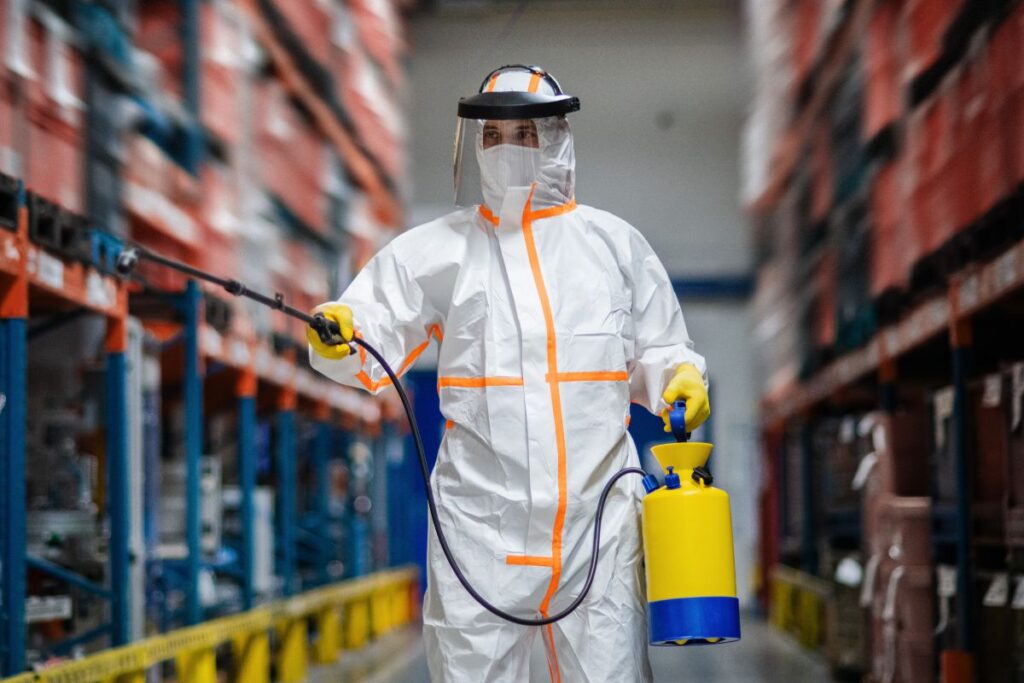 pulizia capannoni industriali