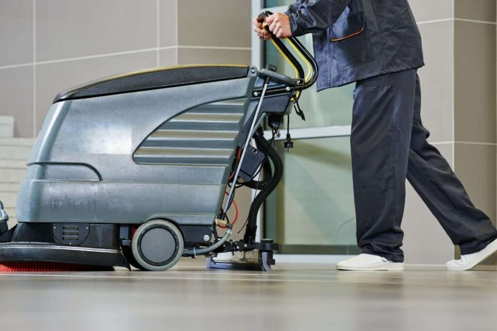 Pulizia pavimenti industriali